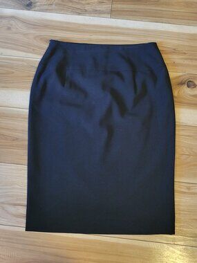DStudio Black Tailored Pencil Skirt - Size 8